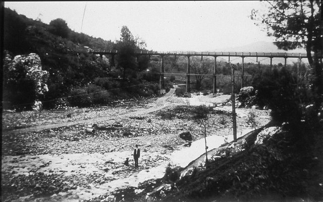 The Maxwell Creek Trestle ca. 1910.