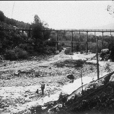 The Maxwell Creek Trestle ca. 1910.