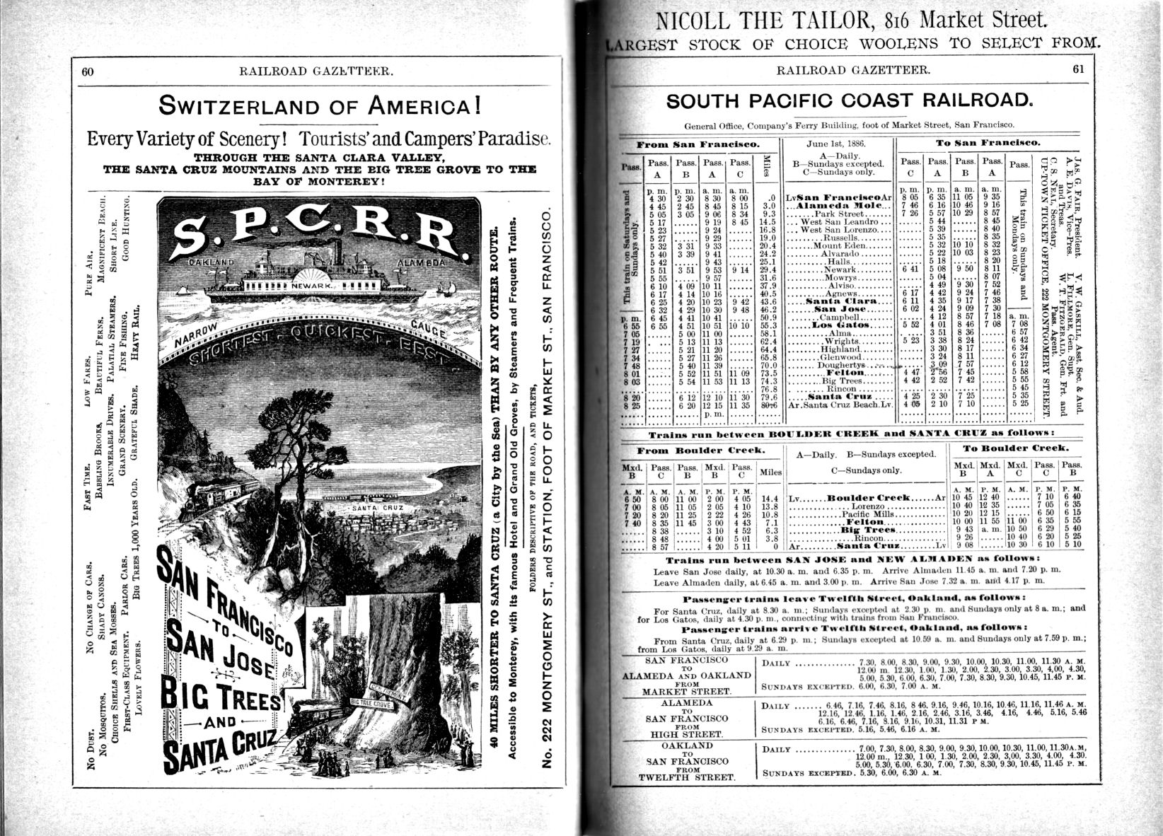 1886 AugustSPCGazetteerTimetable