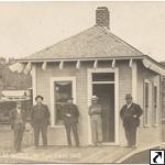Shipping office at W.S.L. Co. Tuolumne, Calif. 1911.