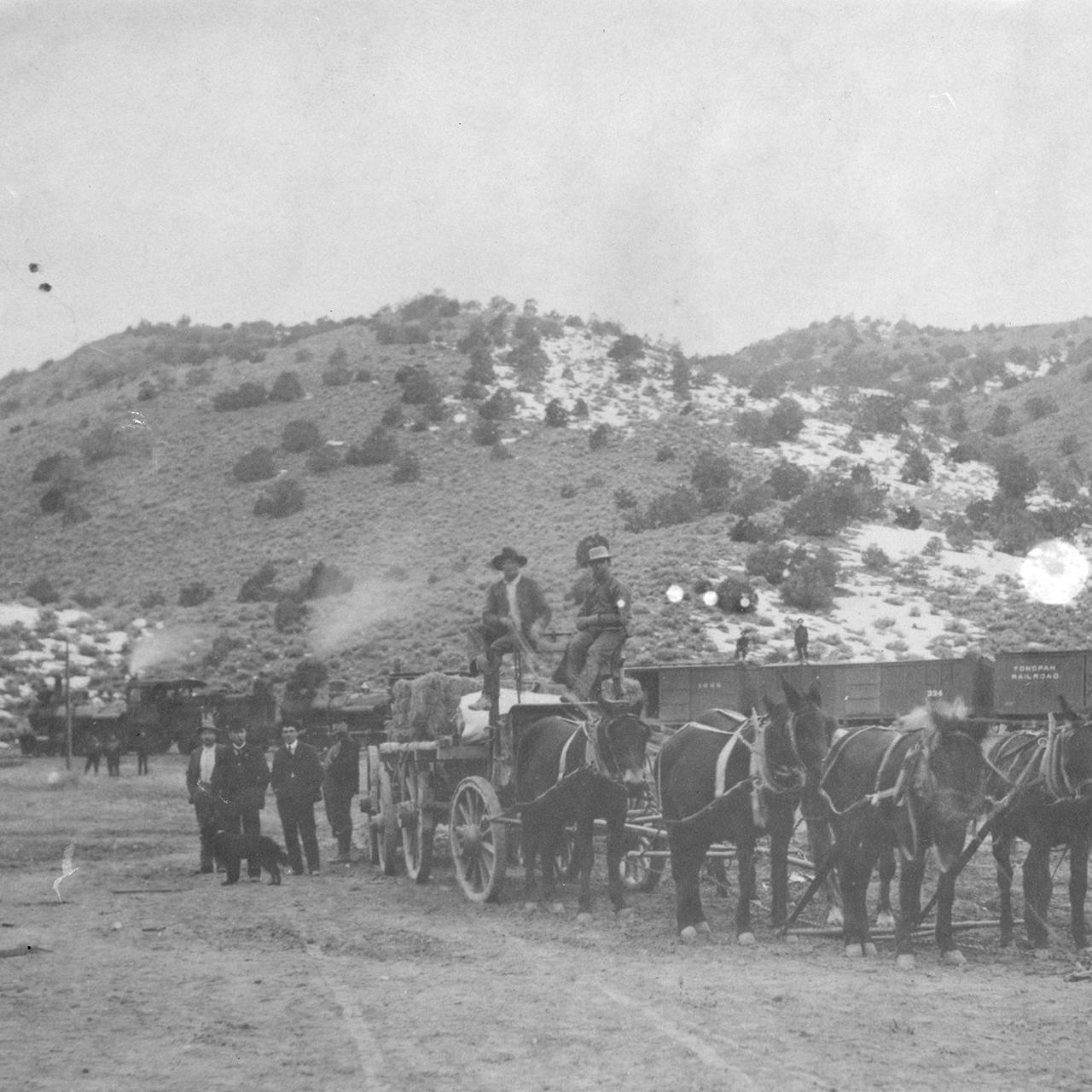 Montgomery Pass circa 1905.